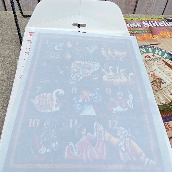 NFS Vintage Holiday Cross Stitch Art Crafting Bundle Patterns Kits Magazine - Picture 3 of 15